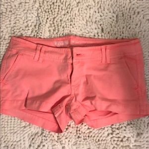 Pink shorts